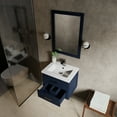 thumbnail image 4 of Castor 24 in W Blue Single Bath Vanity and Acrylic Top, 4 of 10