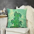 thumbnail image 2 of YINGXI Green Pillow Covers Painting Cushion Covers Square Decorative Pillow Cases for Sofa Couch 20x20in, 2 of 5