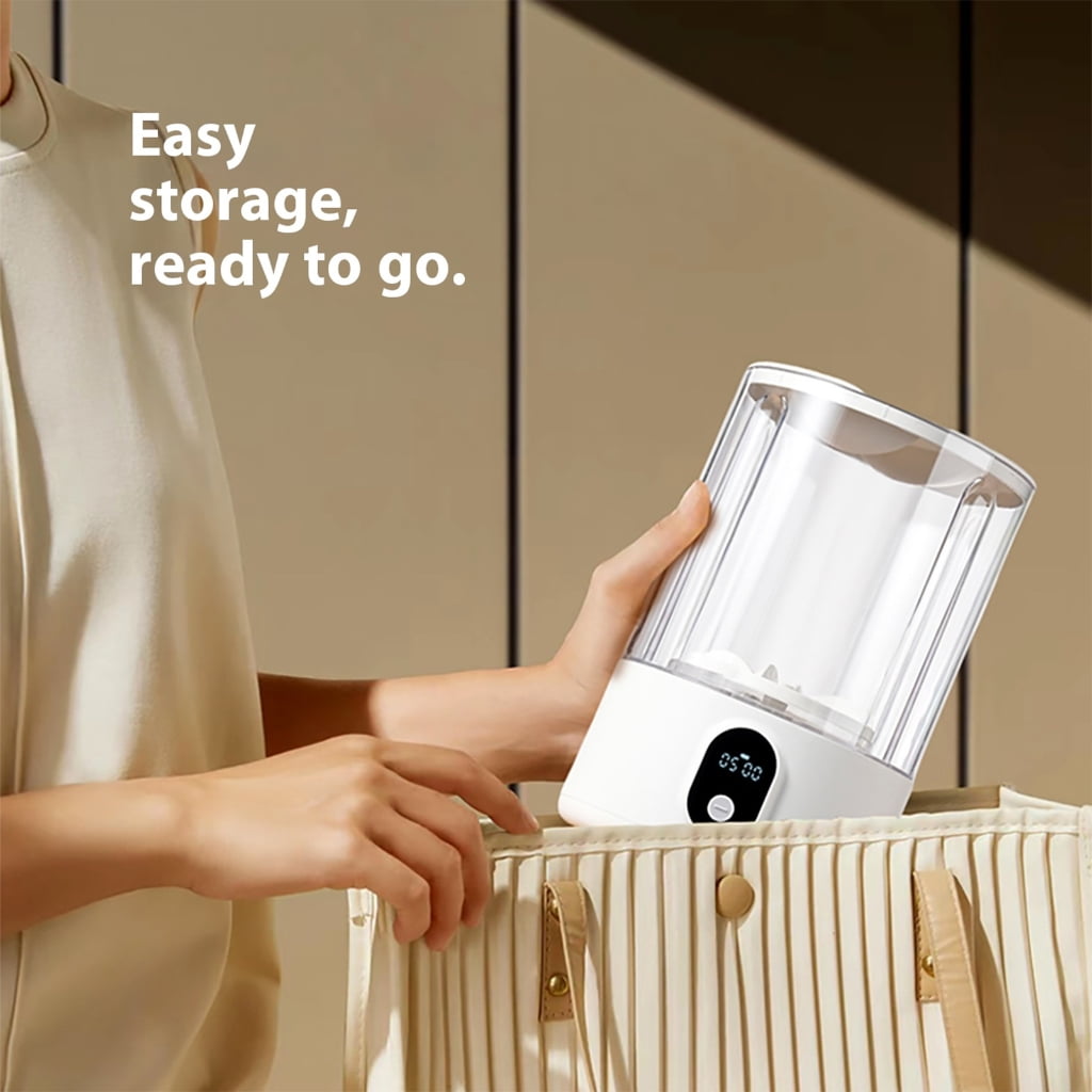 Travel Washer Rechargeable 4000mAh Battery Washer Underwear Cleaner Underwear