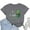 Gray, variant on Plus Size Saint Patricks Day Shirts Women,Women Short Sleeve Crew Neck St. Patrick's Day Print Shirt Tops
