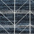 thumbnail image 2 of Everwash™ Treasure Arrow Modern Geometric Machine Washable Area Rug, Navy Blue/Grey, 5'2"x7'2", 2 of 11