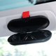 thumbnail image 2 of Estuche de almacenamiento de gafas para visera solar de coche para el modelo 3 Y S X 2014 - 2021 Accesorios de caja de soporte para sol Blanco, 2 of 5