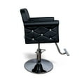 thumbnail image 3 of Salon Styling Chair Raelynn II (Black with Diamond) for Beauty Hair Salon Studio, 3 of 8