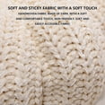 thumbnail image 5 of Lksixu Knitted Pumpkin Pillow, 11.8" Fleece Crocheted 3D Pumpkin Shaped Throw Pillow, Soft Cute Handmade Stuffed Pumpkin Toys Fall Harvest Decorative Cushion Halloween Decorations for Couch Sofa Bed, 5 of 9