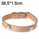 thumbnail image 2 of Collar de perro de silicona: collar de perro de moda blanco, anillo de hebilla y anillo de cinturón con anillo en D, 2 of 5