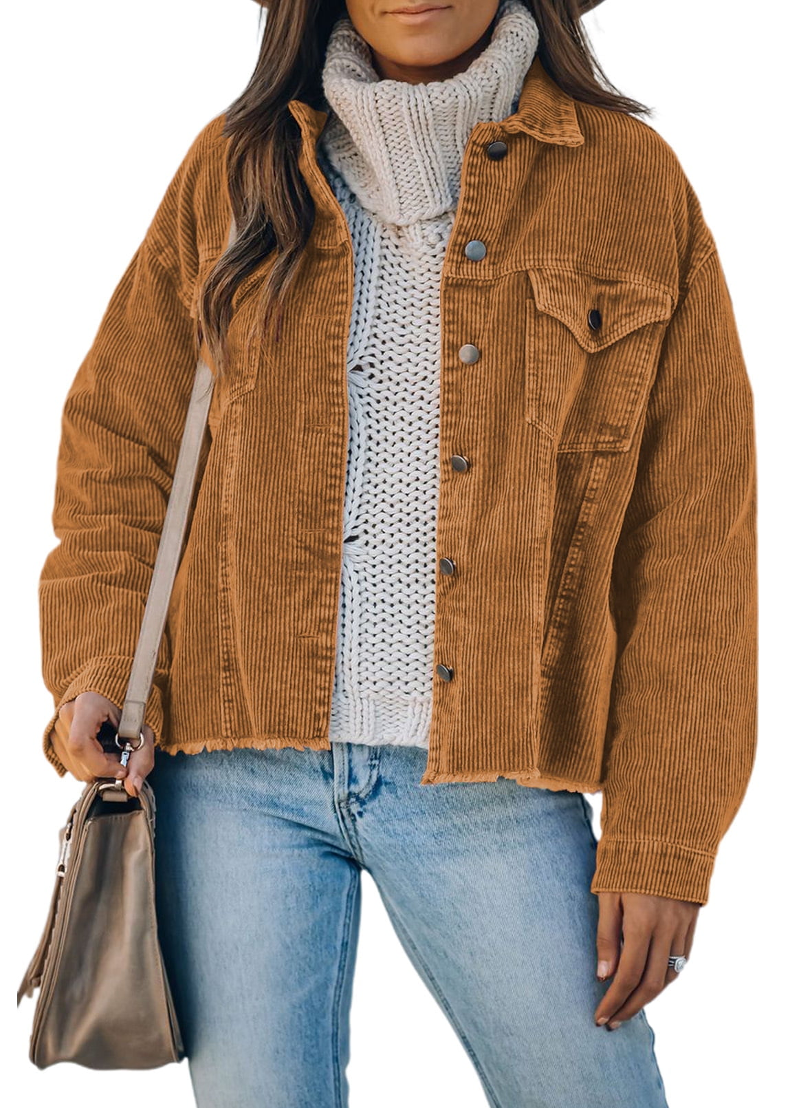 corduroy black jacket womens