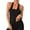 Black, variant on fatyb Women's Racerback Tank Tops Workout Sleeveless Yoga Shirts Running Loose Muscle Tanks Activewear