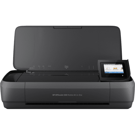 HP - OfficeJet 250 Mobile Wireless All-In-One Inkjet Printer - Black