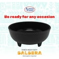 thumbnail image 7 of Alpine Cuisine Big Salsa Bowls (Molcajete) 6in/16cm, Food Grade Plastic Material, Heavy Duty & Easy to Clean, Multi-Purpose Salsa Bowl for Serving, Durable & Dishwasher Safe, 7 of 7