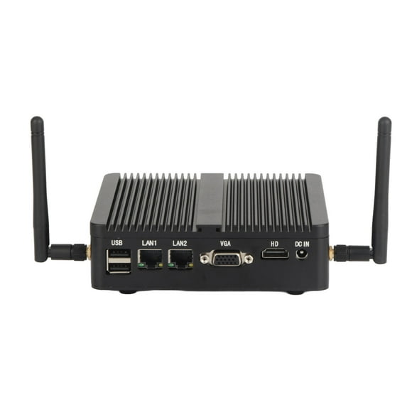 Mini PC, 8GB DDR4 Dual LAN Mini Gaming PC, J4125 Mini Tower PC, Business Mini Desktop Computer Support 4K HD WiFi BT4.0 Gigabit Ethernet for