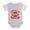Heather Gray, variant on CafePress - Sevilla - Cute Infant Baby Football Bodysuit