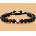 thumbnail image 2 of Men's Football Beaded Woven Bracelet, 2 of 2
