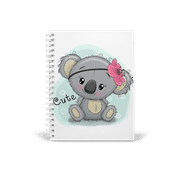 Cute Koala Bear Writing Journal/Notebook