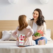 Mothers Day Card,Music & Light Happy Mother’s Day card, Greeting Card for Mom Wife Grandma, 7in Peony Flower Bouquet Cards from Daughter, Son, Husband