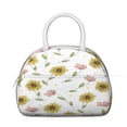 thumbnail image 2 of Reusable Sunflower Lnsulated Lunch Bag for Women & Men - Leakproof Water-Resistant Cooler Tote, Large Capacity for Work,Travel,Picnic,Beach & Office., 2 of 4