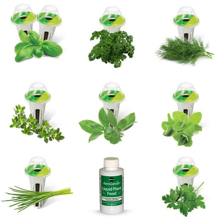 9-Pod Gourmet Herbs (Best Herbs For Herb Garden)