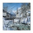 thumbnail image 1 of Winter Bandana, Scenic View Panorama, Unisex Head and Neck Tie, by Ambesonne, 1 of 2