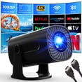 thumbnail image 1 of Miniproyector AGIMA X3 WiFi Bluetooth 1080P compatible con 4K nativo, 1 of 7