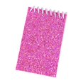 thumbnail image 3 of Twin-Wire Binding Notepads 20 Sheet Unlined Pocket Notepads Wirebound Sketchbook with Sequins Covers for Writing Drawing, 3 of 7