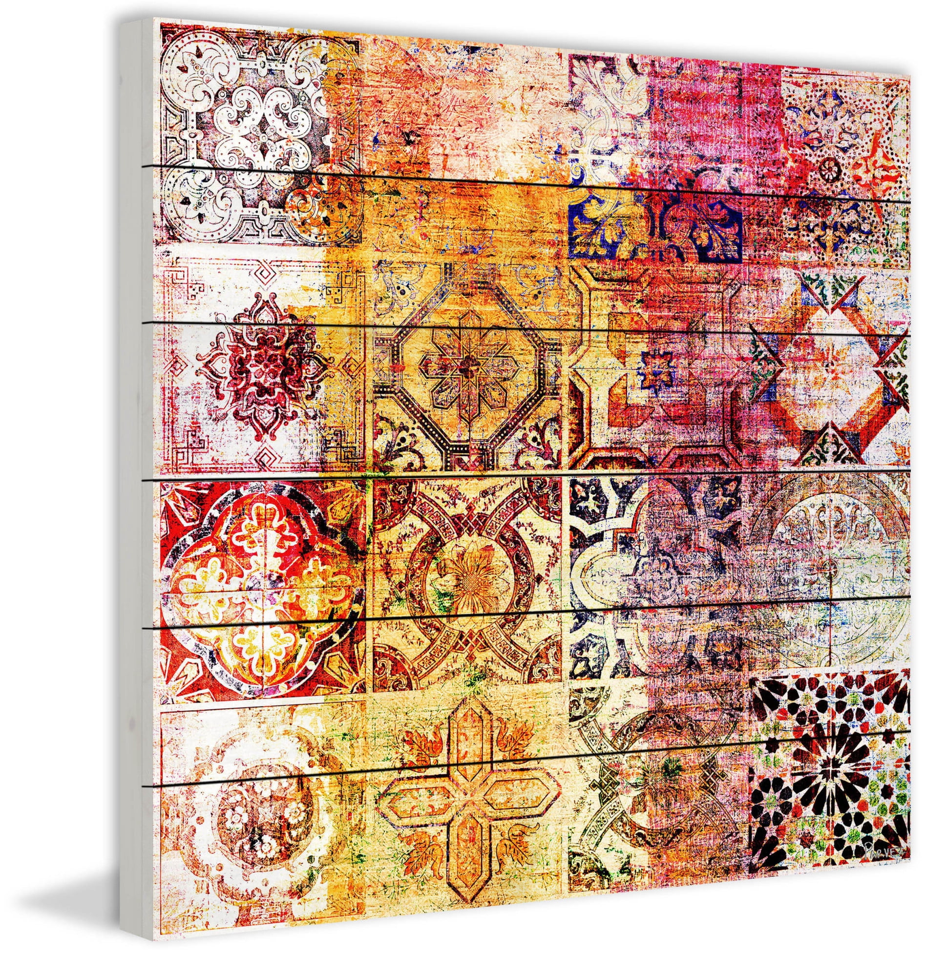 Parvez Taj Nador Art Print on White Pine Wood
