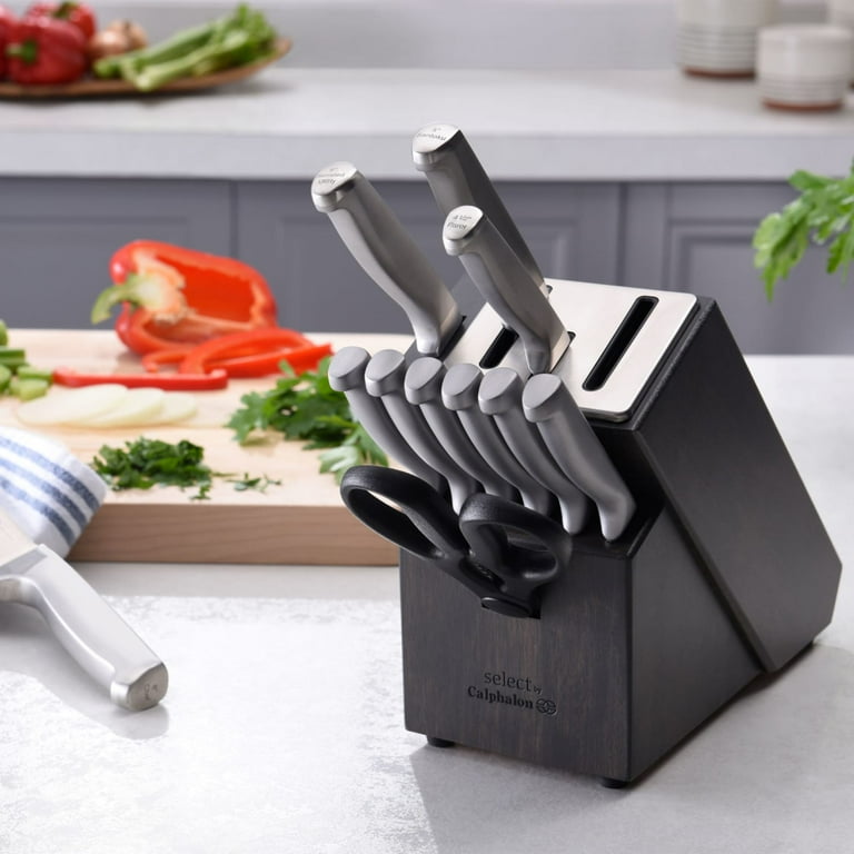Calphalon Four grille-pain de comptoir à quartz en acier inoxydable, très grande capacité, noir, gris foncé