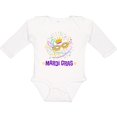 thumbnail image 3 of Inktastic Mardi Gras Party Crown Mask Boys or Girls Long Sleeve Baby Bodysuit, 3 of 5