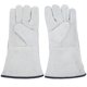 thumbnail image 2 of Par de guantes de soldadura con palma completa, resistentes al desgaste, protectores de manos resistentes al calor, cuero de vaca, gris, para llevar, 2 of 14