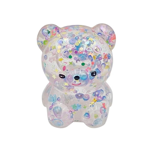 Juguete de descompresión de lentejuelas para música de pellizco - Juguete sensorial antiestrés para adultos y niños, juguete sensorial de rebote de goma