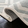 thumbnail image 5 of SAFAVIEH Chatham Kestrel Geometric Wool Area Rug, Gray/Ivory, 5' x 8', 5 of 10