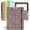 Pink Cheetah Spots, variant on Clipboard Folio with Storage 8.5 X 11 Padfolio Notebook, Clipboards with Notepad Spiral with 10 Pockets and 5 Folders Teacher School Essentials ( Spots)