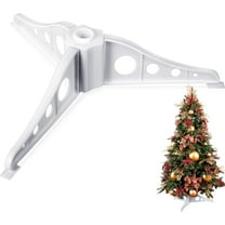 Christmas Tree Stand Plastic Legs Replacement White Artificial Xmas Base Holder for Trees 0.6'' in Diameter