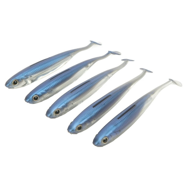 Artificial Bait, Soft Fishing Lure Portable For Lake For Angler Blue 