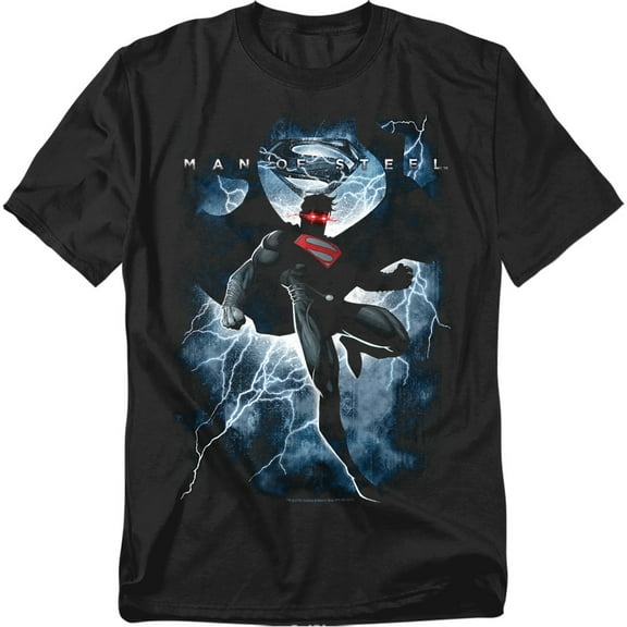 Man of Steel T-Shirt Steel Lightning Unisex Graphic Tee For Men & Women