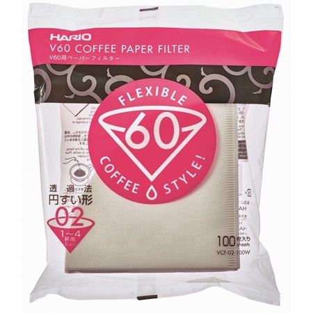 Paper Filter White for 02 Dripper 100ct