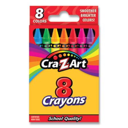 Larose Industries  Llc 1021248 Crayons  8 Assorted Colors  8/pack