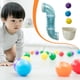 thumbnail image 5 of Kit de tablero sensorial para niños con piezas de actividades, tubos de aprendizaje, artículos educativos divertidos azul 43cm, 5 of 8