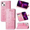 thumbnail image 2 of Funda Cartera FOXDOCK para iPhone 13 Mini , Flip PU con Relieve de Gatos y Perros, Tarjetero y Soporte, 2 of 6