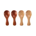 thumbnail image 1 of 4Pcs Mini Wooden Spoons Small Kitchen Spice Condiment Spoon Sugar Tea Coffee Scoop Short Handle Wood Kids Spoon Kitchen Gadgets, 1 of 6