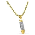 thumbnail image 2 of Nano Bullet .925 Sterling Silver CZ Pendant, 2 of 2