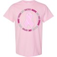 thumbnail image 3 of Inktastic Word Circle-breast Cancer Awareness T-Shirt, 3 of 5
