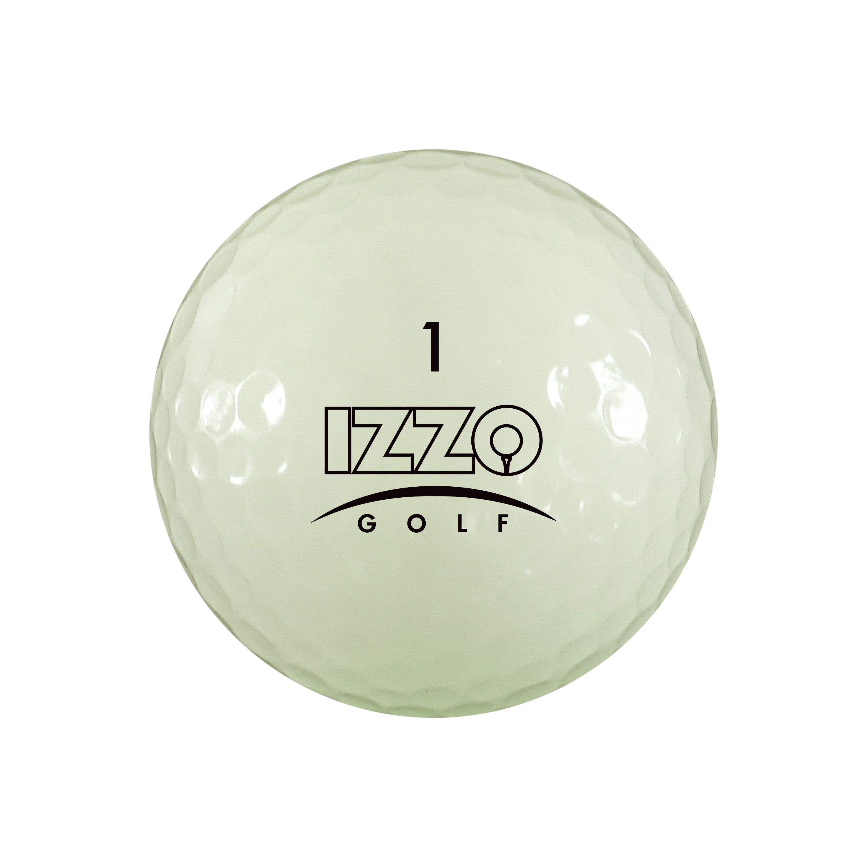 Izzo Golf Ball Rocks Glass-Cube Set (4-Pack)