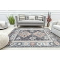 thumbnail image 5 of Mason Brooks Cressida CA60A Baltic Gray Moroccan Tribal Gray Area Rug, 5'3" x 7'0", 5 of 9
