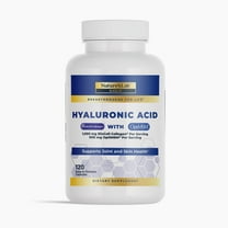 Nature's Lab Hyaluronic Acid with Biocell Collagen and MSM - 120 Capsules (40 Day Supply) - Skin Hydration, Joint Health*