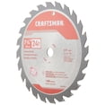 thumbnail image 1 of Hoja de sierra ingletadora CRAFTSMAN CMAS2725243, 24 dientes, 7-1/4, 1 of 1