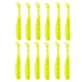 thumbnail image 3 of S SERENABLE 12 Pack Artificial Swimbaits Minnow Simulated Worms Soft D, 7cm D, 3 of 6