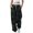 Yellow, variant on Teissuly New Arrival Women Sweatpants Fashion Halloweens Cobweb Printed Elastic Waist Drawstring Foot Binding Casual Ankle Pants with Pockets, Size S-2XL