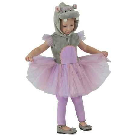 Halloween Girl's Princess Hippo Toddler Costume