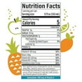 thumbnail image 2 of BUBBL'R tropical dream'r, Antioxidant Sparkling Water with Natural Caffeine, 0g Sugar, Gluten Free, All Natural Flavors, 12 Fl Oz Cans, 12 Count, 2 of 5