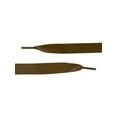 thumbnail image 3 of Women's Extra Wide Shoestrings Flat Satin Ribbon Shoelaces for Sneakers 2 Pairs Chocolate 50cm/19.7", 3 of 4