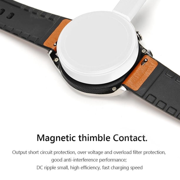 Práctico Cargador Reloj Ptable Ultraligero para Huawei /Hon Watch GS Pro Cable Carga Estación Soporte